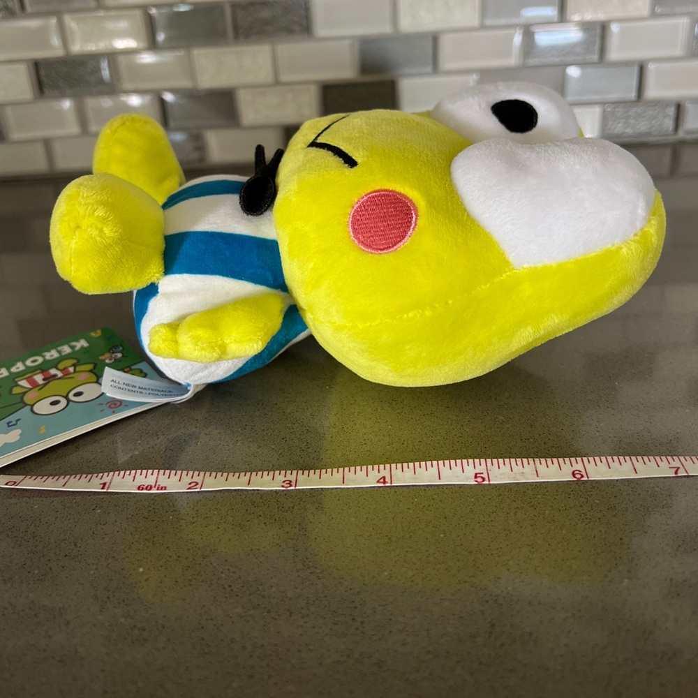 Sanrio KEROPPI Sitting Plush Classic Series / 7” Limited Edition / Kawaii / NEW - Picture 9 of 15